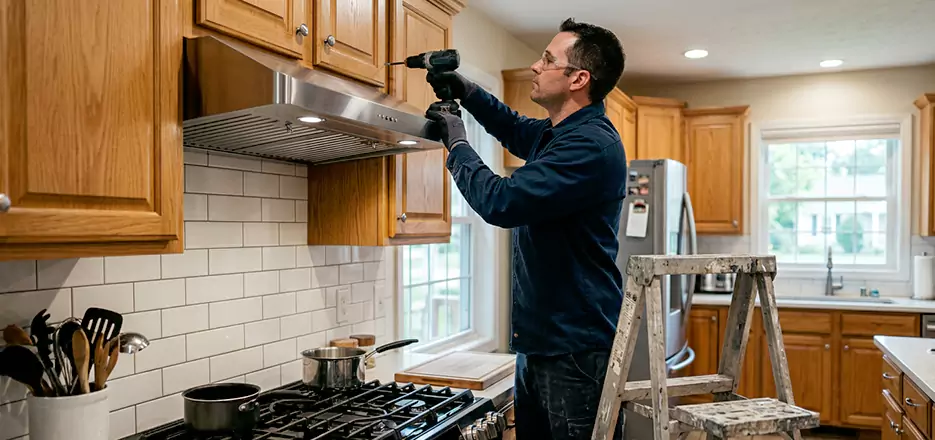 Wood Range Hood Installation Kannapolis